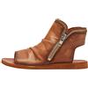 FELMINI FALLING IN LOVE Felmini - Scarpe Donna - Innamorarsi com CAROLINA D054 - Sandali piatte - In Pelle Genuina - Marrone - 40 EU Size