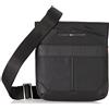 Tommy Hilfiger Borsa a Tracolla Uomo TH Elevated Nylon Mini Crossover Piccola, Nero (Black), Taglia Unica