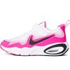Nike Air Max Nova (Bambini più Piccoli) Scarpa, Bianco Nero Laser Fucsia, 31.5 EU