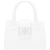 Armani Exchange Armani Exchange Jodie - Borsa per la spesa da donna (confezione da 1), Bianco sporco, One Size, BORSA SHOPPING