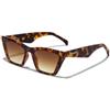 D.Franklin Occhiali da sole - Unisex - Con lenti protettive UV - Modello monaco - Esagonali - Per uomo e donna - Sunglasses