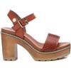 REFRESH - Sandali Donna Camel - Scarpe comode e versatili - Moda casual - Modello 17077705 (Misurare 37)