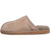 Shepherd of Sweden - Pantofole Riley in pelle di pecora, da uomo, 100% vera pelle di pecora, edizione speciale esclusiva, Grigio pietra., 42 EU