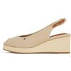 Tommy Hilfiger Donna Espadrillas Wedge Flag Mid Slingback Fibbia Regolabile