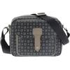 Pollini Borsa a tracolla Heritage Donna Pvc + Pelle Vit. (Nero/Bronzo)