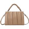 QUEEN HELENA Borsa a Mano Rigida con Tracolla Rimovibile Donna M1057N