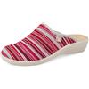 Fly Flot Barghe, Ciabatte Donna in Rete Elastica, Sottopiede Imbottito in Pelle, Sandali, Fuxia, 39 EU