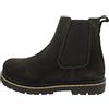 Birkenstock 1025726 Highwood Slip On Mocca Scarponcini Beatles per Uomo in nabuk testa di moro