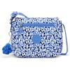 Kipling Sabian - Borsa a tracolla con stampa, Foglie pa, 7.75''L x 5.75''H x 3.25''D, Kipling Borsa a tracolla Sabian U Prt Donna
