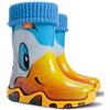 Demar Toddlers Kids Boys Girls 2-10yrs Wellies Rain Boots Children Wellington Warm Lined