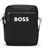 BOSS Borsa a tracolla da uomo Crossbag Catch 3.0 NS zip, Nero1, taglia unica