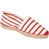 weltenmann Formentera - Espadrillas Slip-on Classiche in Cotone a Strisce con Borsa di Stoffa, 41-46, Handmade in Spain