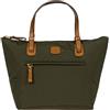 Bric's Borsa shopper 3 in 1 piccola X-Bag, Taglia Unica,Oliva