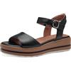 Jana 8-28268-42, Sandali bassi Donna, Nero, 38 EU