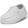 HEYDUDE Hey Dude Wendy Youth Rise Eyelet, Scarpe Slip-On per Bambine e Ragazze