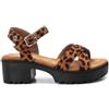 REFRESH - Sandali Donna Camel - Scarpe comode e versatili - Moda casual - Modello 17313301 (Misurare 40)