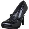 Pinup Couture PleaserPinUp Couture CUTIEPIE-02 - Scarpe con Tacco Donna, Nero (Blk pat), 39