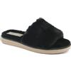 inblu Pantofole Cozy Aperte Pelliccetta, Donna