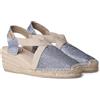 TONI PONS Triton - Alpargata Vegana Lucida per Donna, JEANS, 42 EU