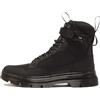 Dr. Martens Combs Boot, Anfibi Unisex-Adulto, Tela Esagonale Riciclata Nera+Ajax, 44 EU