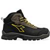 Utility Diadora Diadora Sport Diatex Mid S3 Wr Ci Src, Mocassino Uomo, Nero Grigio Acciaio, 40 EU