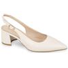 Valleverde Decoltè Donna 19161-2026 in Pelle Crema Scarpe Casual Comode, Leggere e Flessibili, Ideali per Primavera Estate. EU 36