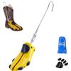 Exshoiu Tendiscarpe Stivali, 1 Paia Regolabile Espansore Stivali, Professionali Espansori Scarpa, Barella per Stivali Cowboy per Uomo Donna