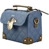 Bioworld Harry Potter Premium House Mini Trunk Cross Body Borsa, Blu, Ravenclaw
