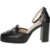 Nero Giardini E409460D Décolleté Donna in Pelle - Nero 40 EU