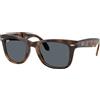 Ray-Ban Occhiali da sole pieghevoli Wayfarer da uomo (confezione da 1)