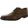 Clarks Tilden Walk, Scarpe Stringate Uomo, Dark Tan Leather, 46 EU