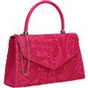 SWANKYSWANS Pochette elegante da donna Kendall Lace Smart, Rosa (fucsia), Taglia unica
