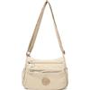 ESMENATZLS Multi-strato Casual Leggero Monospalla Cross-body Borse Moda Donna Semplice Pendolarismo di mezza età E Anziani Madre Sac