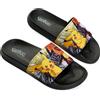 Pokémon Ciabatte da Piscina Bambino Ciabatte Slide Estive Bambino Ragazzo Mare Piscina Spiaggia 30-38 (Nero/Arancione, 37 EU)