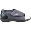 EXTRO STYLE - Scarpe Ortopediche Tecnica 4T, per Piedi Fasciati e Lunghe Guarigioni, Scarpe Antiscivolo Donna e Uomo con Tomaia in Microfibra e Pianta Larga, Plantare Estraibile, Grigio, Taglia 42
