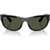 Ray-Ban Balorama Xl OcchialiUnisex adulto, Nero, 63