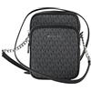 Michael Kors Jet Set Travel - Borsetta a tracolla con logo di dimensioni medie, nero, Medium