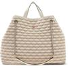 GUESS borsa shopper Giully II 2 In 1 Tote Bag Taupe Multi grigio talpa