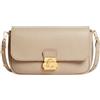 Coccinelle Pelle borsa a tracolla borsa per utensili C-Me Lock Mini Bag Sandshell beige
