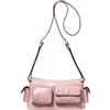 Michael Kors Dakota - Borsa a tracolla piccola convertibile, da donna, taglia unica, Rosa affumicata, One Size