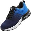 Rona Shoes Scarpe Antinfortunistiche Scarpe da Lavoro Antinfortunistiche Comode Leggere Comode Uomo Donna Delta Blue EU 41