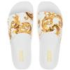 VERSACE JEANS COUTURE Versace pantofole 80YA3SQ4 ZS365, G03 - Bianco/Oro, 42 EU