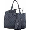 GUESS Eco Brenton Tote Coal Logo