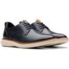 Clarks Brantin Plain - Scarpe Oxford da uomo, Pelle, blu navy, 11.5