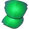 Saucer Lenti di ricambio premium per occhiali da sole Oakley Frogskins Lite OO9374, High Defense - Giada Green Polarizzato, taglia unica