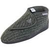 Footwear Studio Dunlop DMH7595 Uomo Regolabili A Strappo Ortopedici Stivali Pantofole