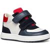 Geox B BIGLIA Boy A - Scarpe da Ginnastica Baby - Jungen, White/Navy,