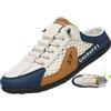 ZPLMIDE Pantofole sportive da uomo slip-on nuove estive, 2025 Sneakers da uomo senza schienale Casual Mules e Slip-on Pantofole leggere in rete traspirante