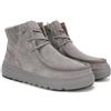 Pitas | BERNA | Stivali casual da donna | Stivaletti in pelle| Scarpa urbani | Mocassini | Nautiche invernali | Sneakers Casual | Calzatura Senza lacci | Calzature Walkinpitas | Grigio | 41
