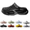 zoocco Clogs for Men Lightweight Slip-On Garden Shoes for Yard Work, Beach Walks & Everyday Comfort (Black,42-43)